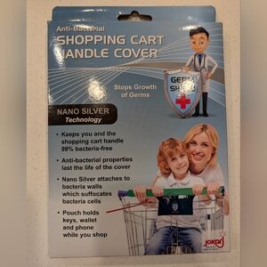 Anti-Bacterial Shopping Cart Handle Cover